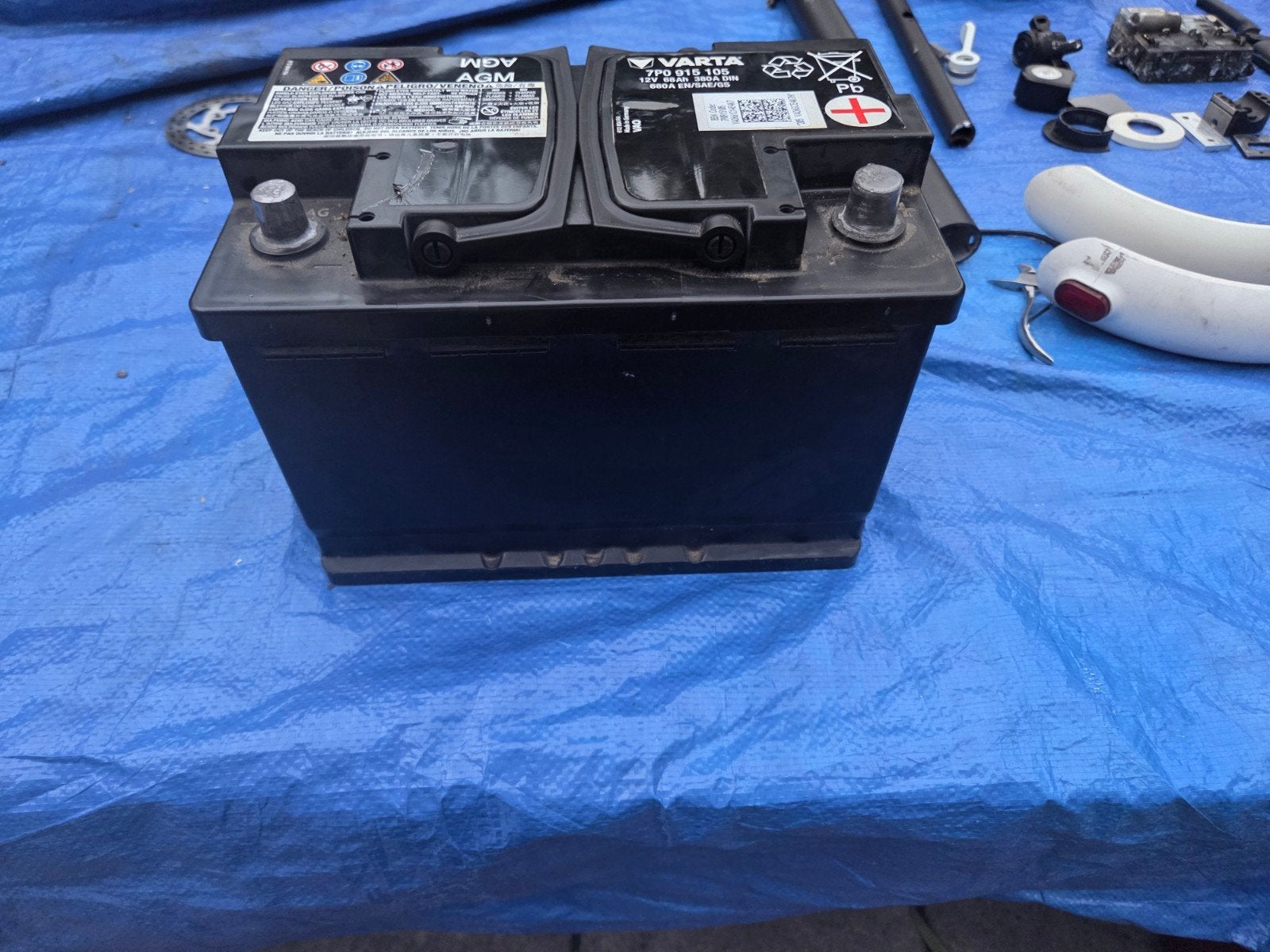 batterie VARTA AGM 12V 68AH 680A, Autos : Pièces & Accessoires