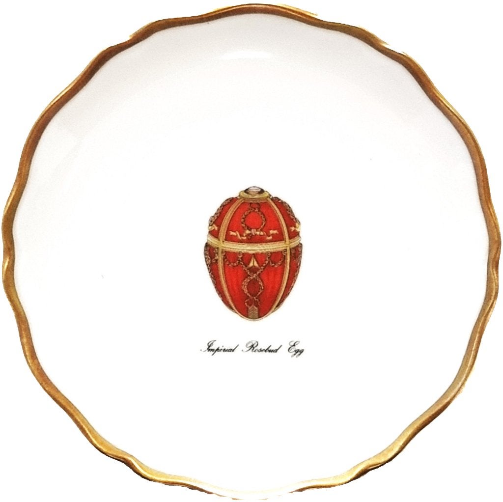 Assiette Fabergé - Porcelaine de Limoges, France., Antiquités & Art, Enlèvement ou Envoi