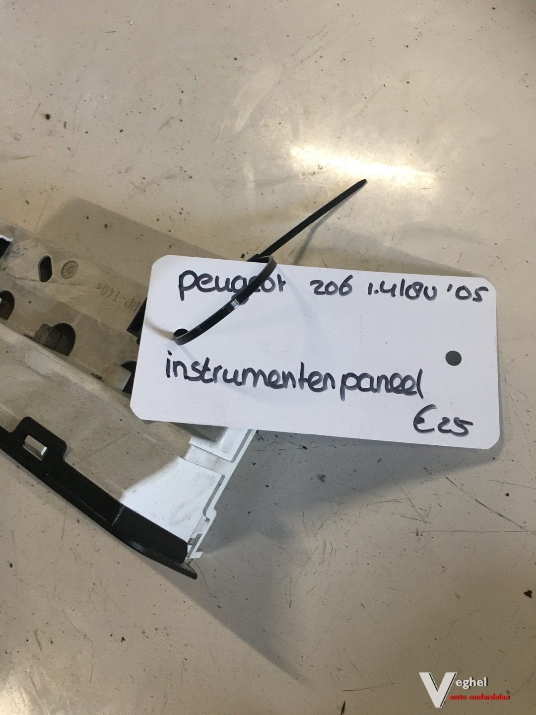 Peugeot 206 1.4 2005 Instrumentenpaneel, -, Utilisé, -, -