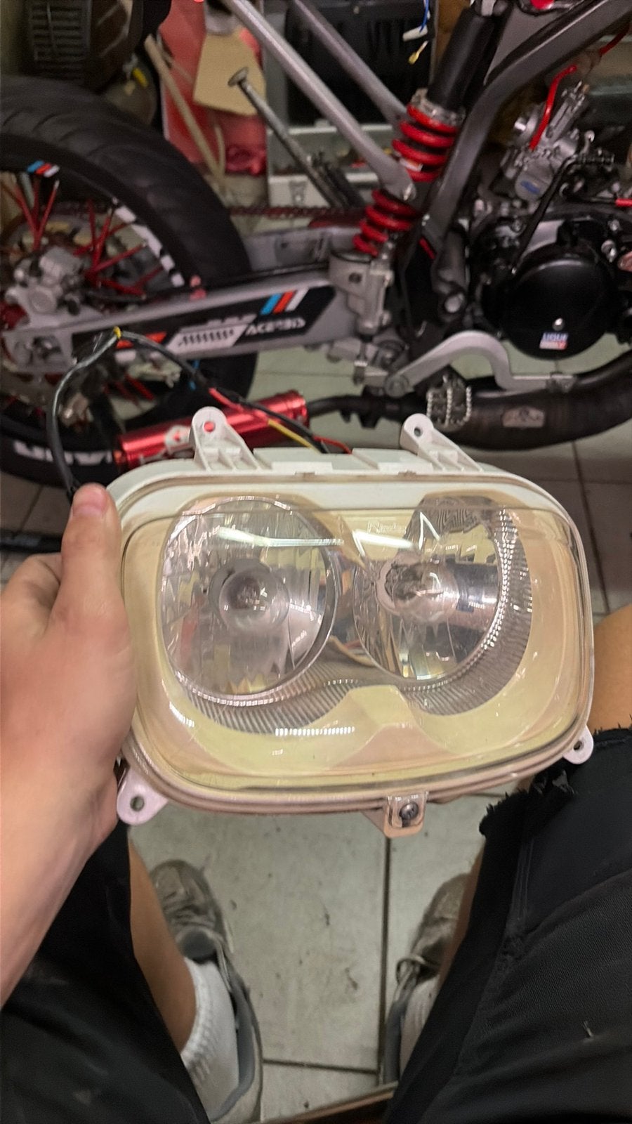 origineel voorlicht mbk booster na 2004, Ophalen