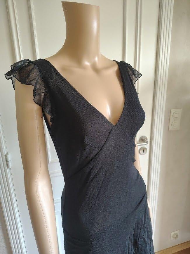 lange feestelijke jurk, Kleding | Dames, Jurken, Maat 38/40 (M), Zwart, Ophalen of Verzenden, Zo goed als nieuw