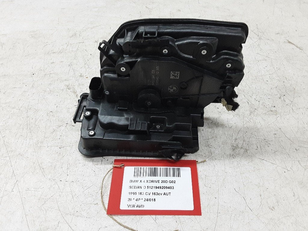 SERRURE DE PORTE AVANT DROITE BMW X4 (G02) (9492094), Utilisé, Avant, BMW, Petuelring 130
80809  München, DE