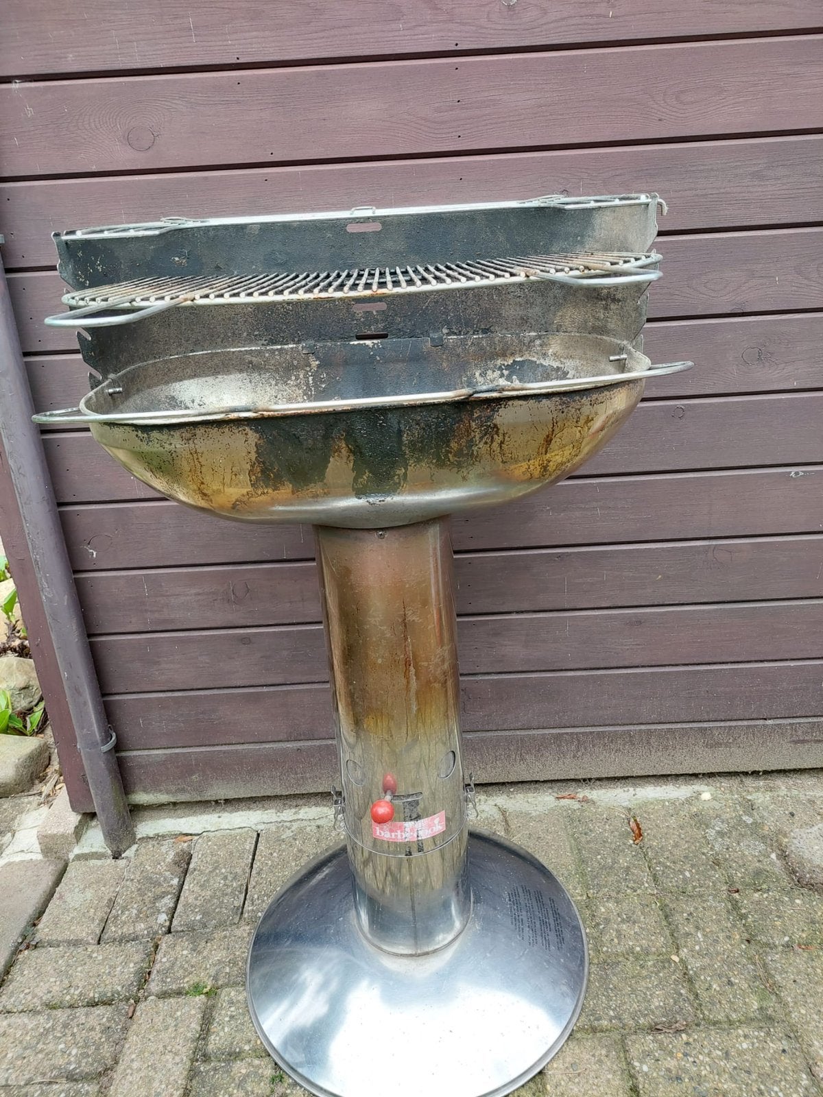 Barbecook houtskoolbarbecue, Ophalen, Gebruikt