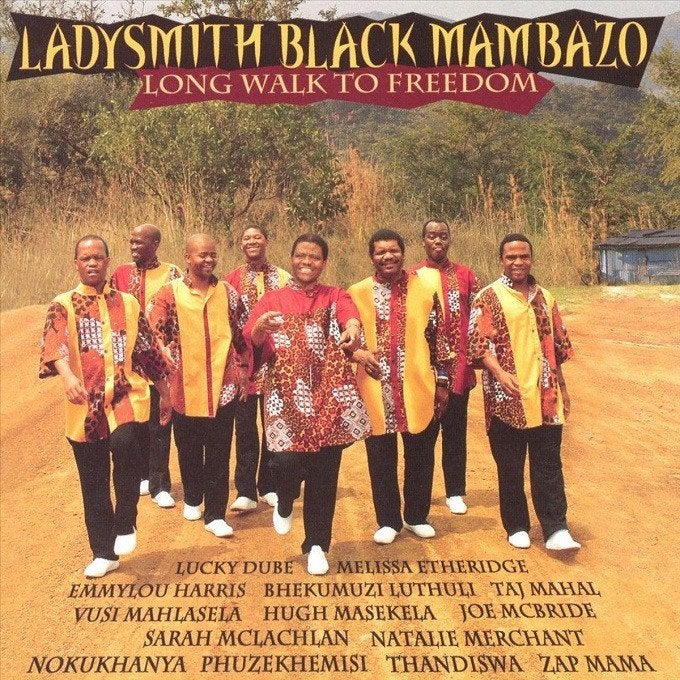 SALE--CD LADYSMITH BLACK MAMBAZO-Long Walk To Free, Verzenden