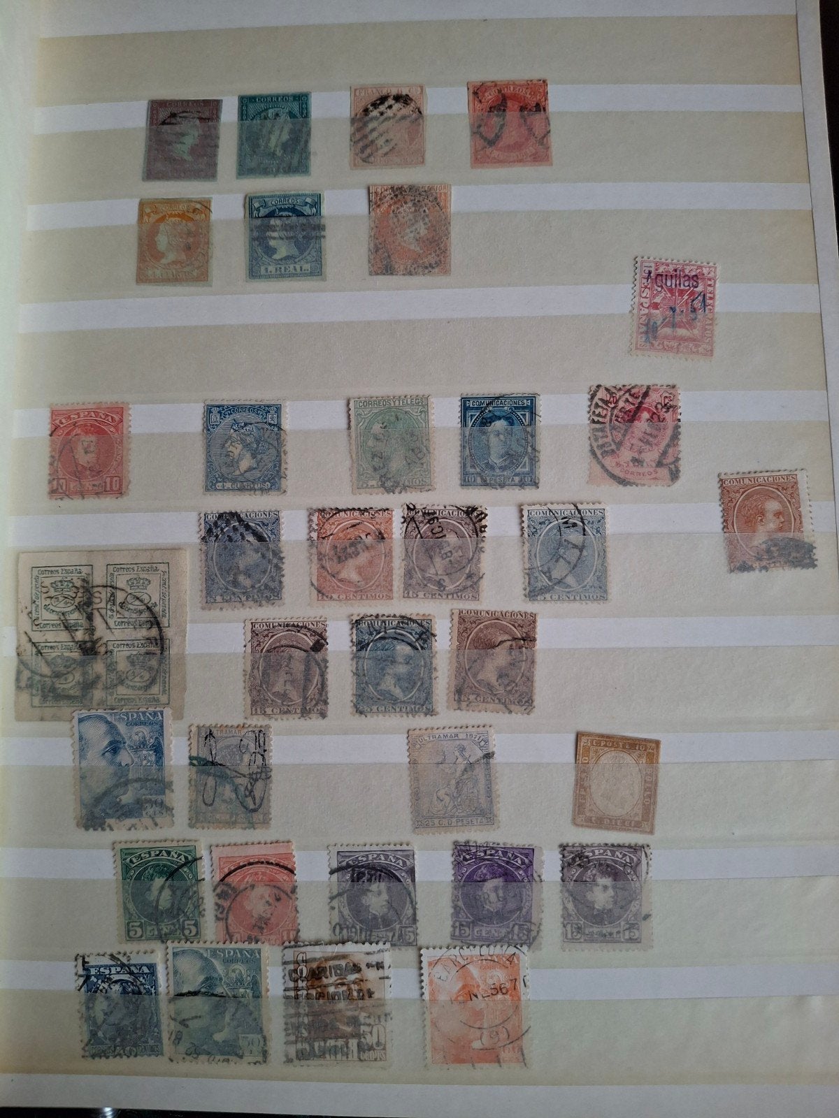 Lot de timbres Espagne, Enlèvement ou Envoi