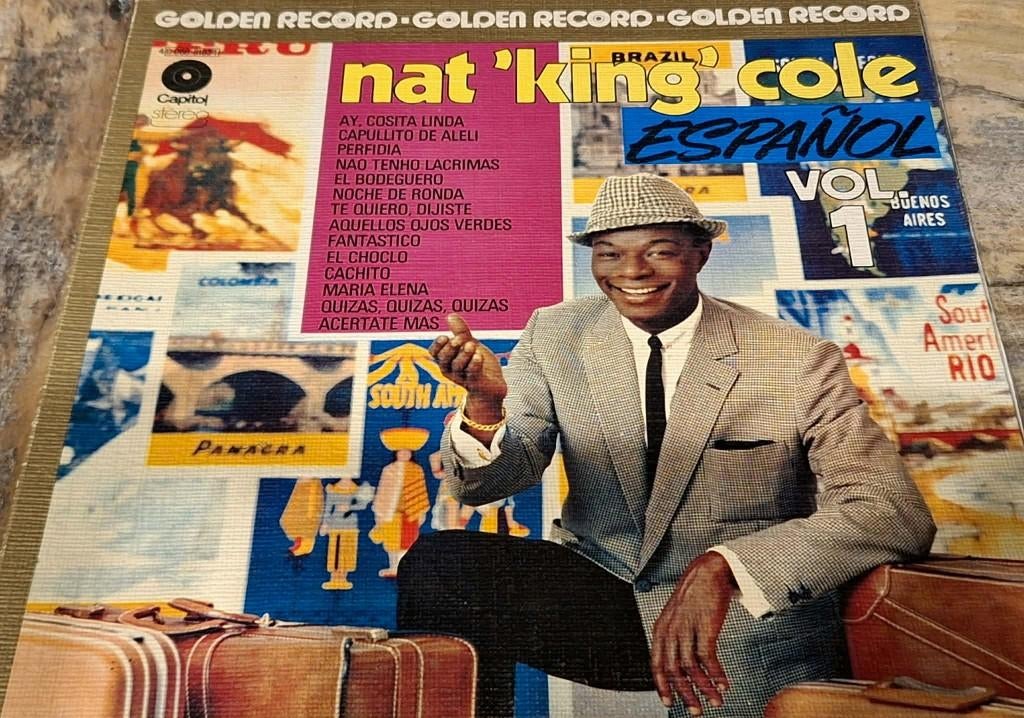 Nat King Cole - Golden Español Vol.1 Lp Vinyl, Cd's en Dvd's, Gebruikt, Ophalen of Verzenden, 1940 tot 1960, 12 inch