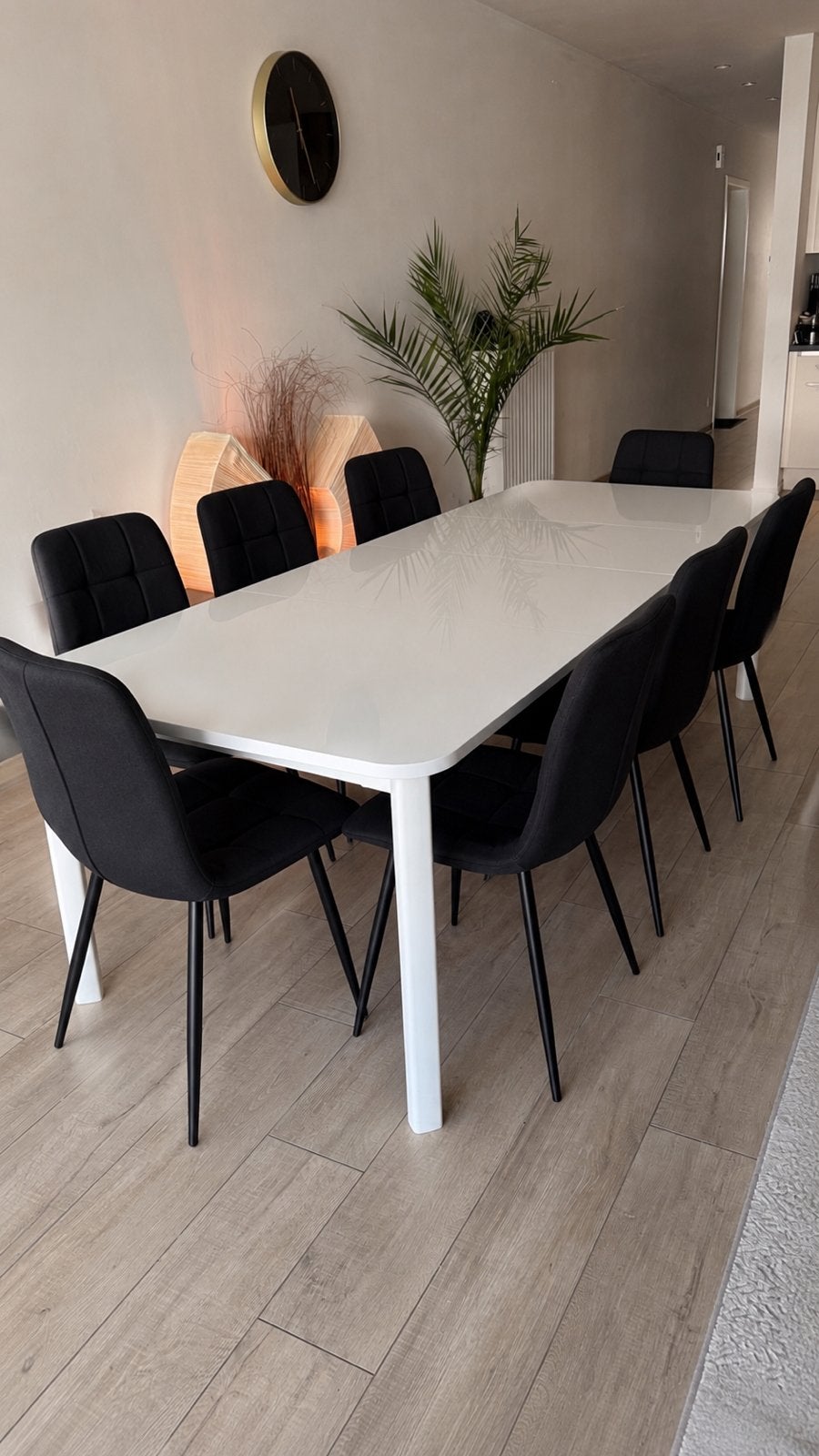 Tafel met 8 stoelen, Enlèvement ou Envoi, Comme neuf