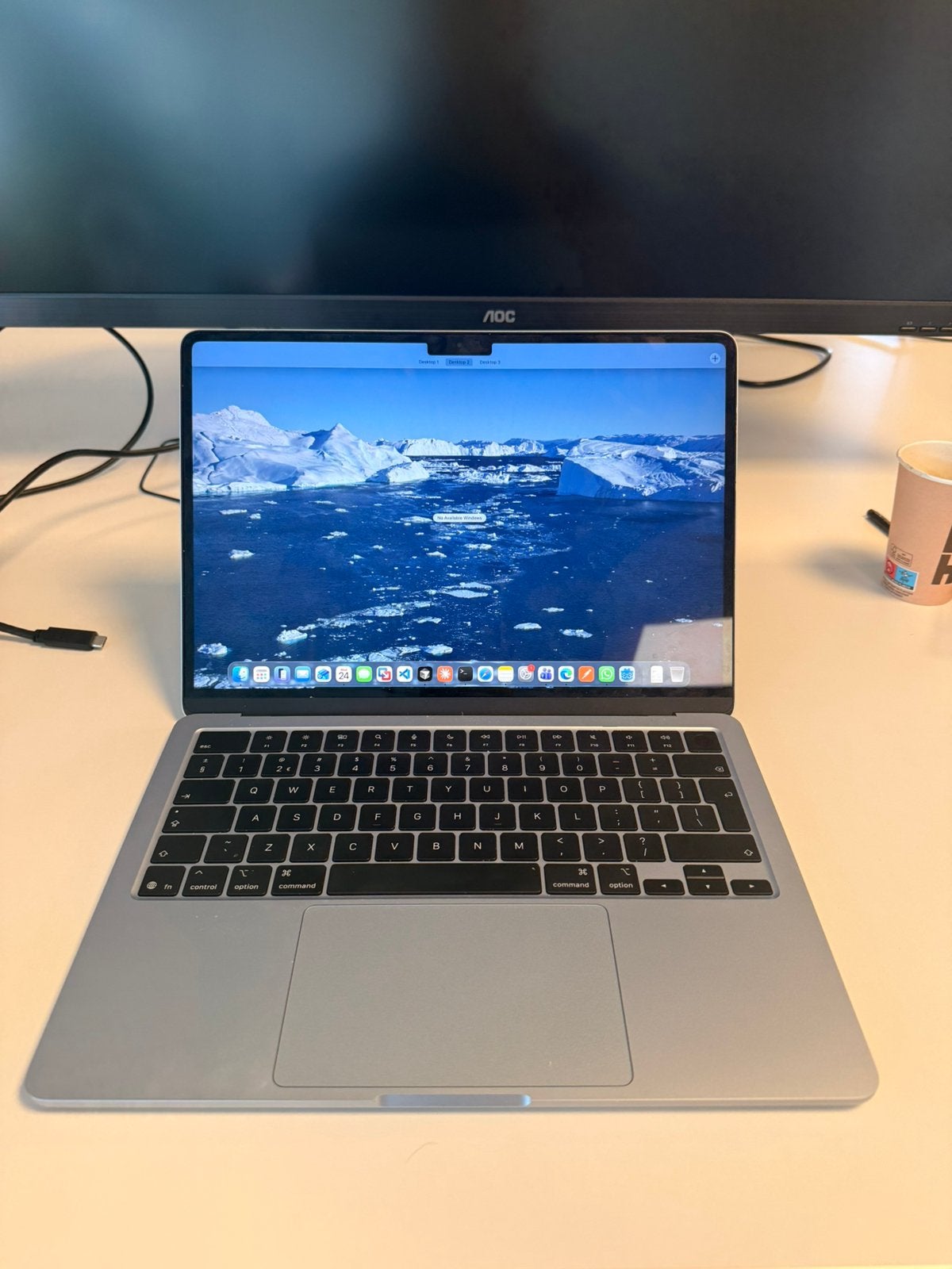 13” Macbook AIR M4 (Met Garantie), Computers en Software, Ophalen, Zo goed als nieuw, Qwerty, MacBook