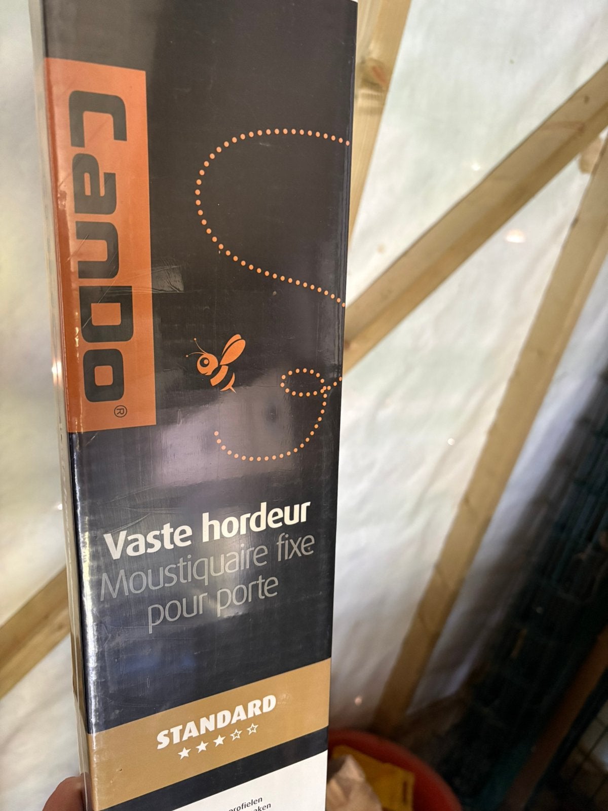 Pakket voor hordeur/vliegendeur (merk cando, ongeopend), Doe-het-zelf en Bouw, Ophalen, Kunststof, 80 tot 100 cm, Hordeur