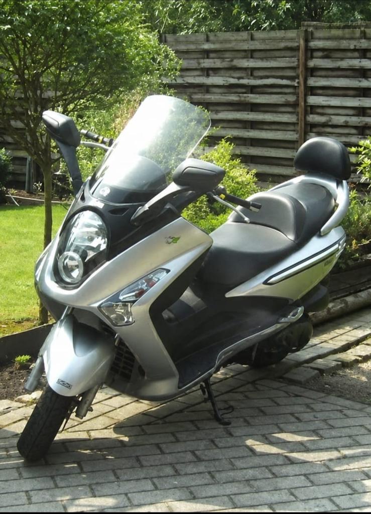 Trottinette Sym (Peugeot) 250i GTS, Enlèvement
