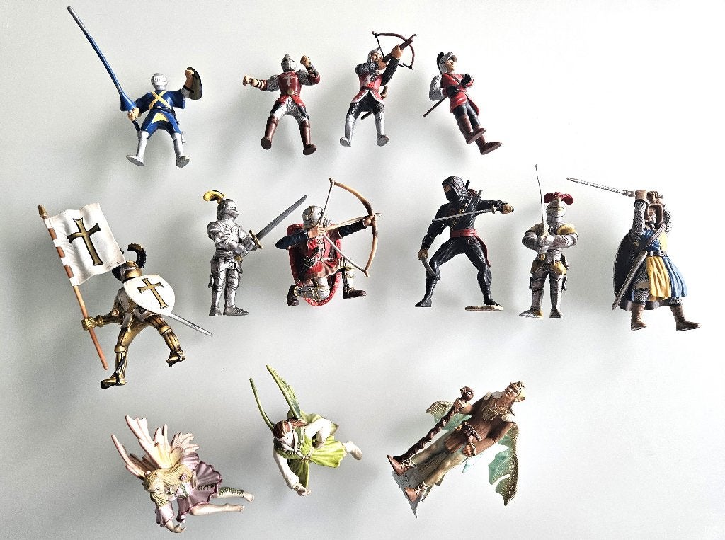 23 Schleich en Papo figuren, Ophalen of Verzenden, Zo goed als nieuw