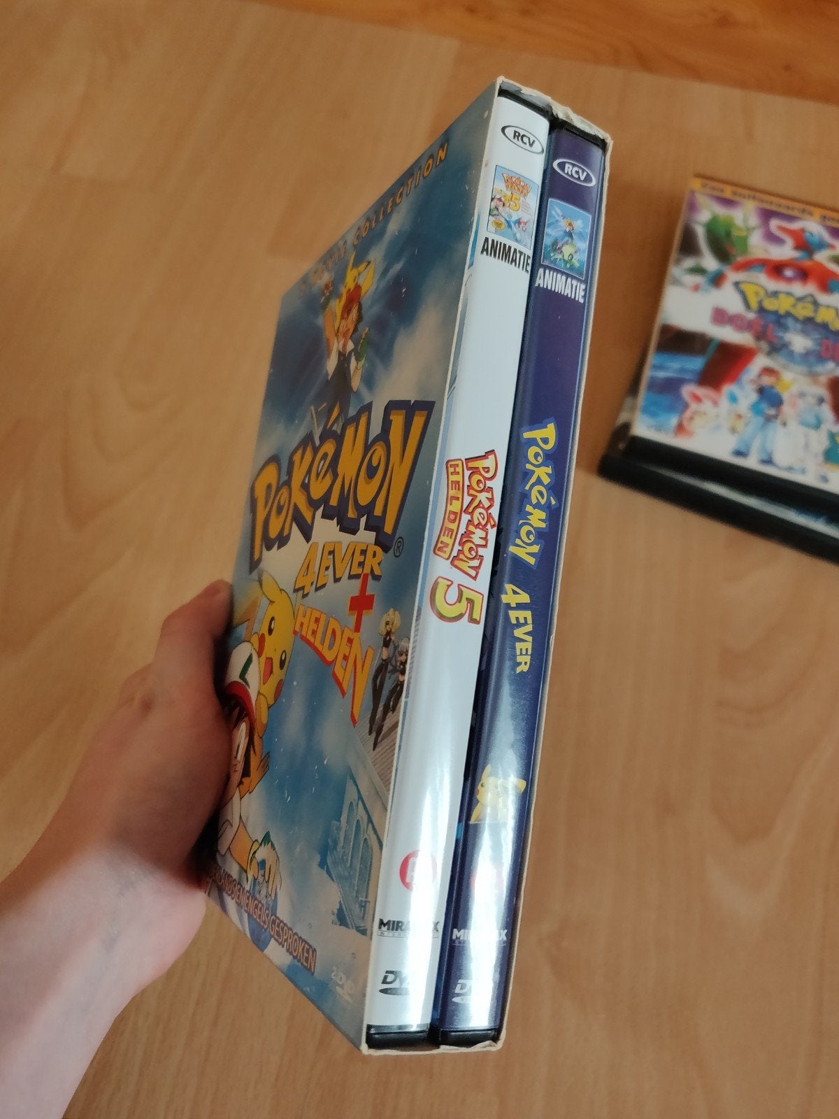 4 pokemon DVD's films 4, 5, 6 en 7, Enlèvement ou Envoi