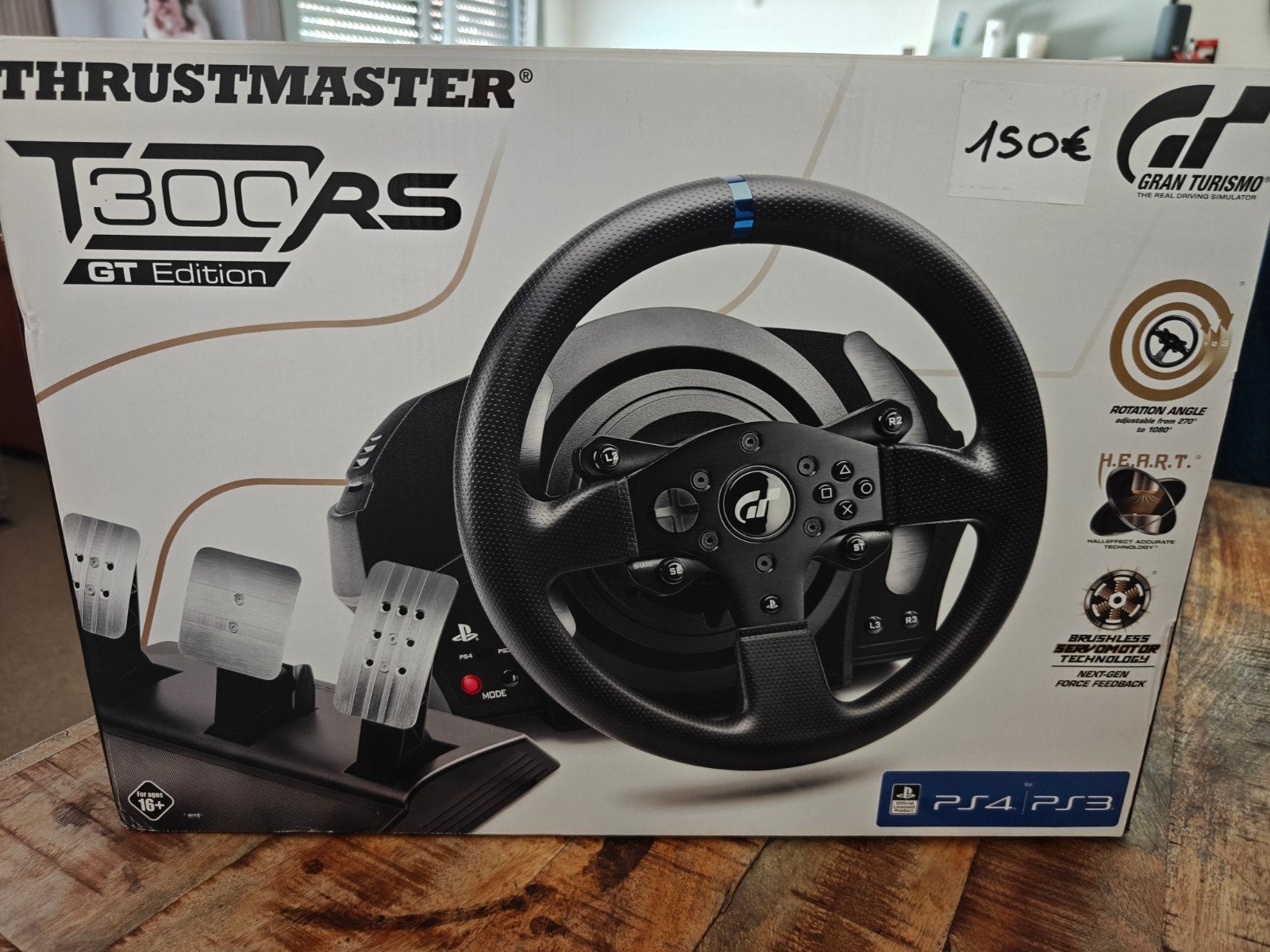 Thrust master GT edition racing stuur en pedalen, Computers en Software, Overige Computers en Software, Ophalen, Zo goed als nieuw