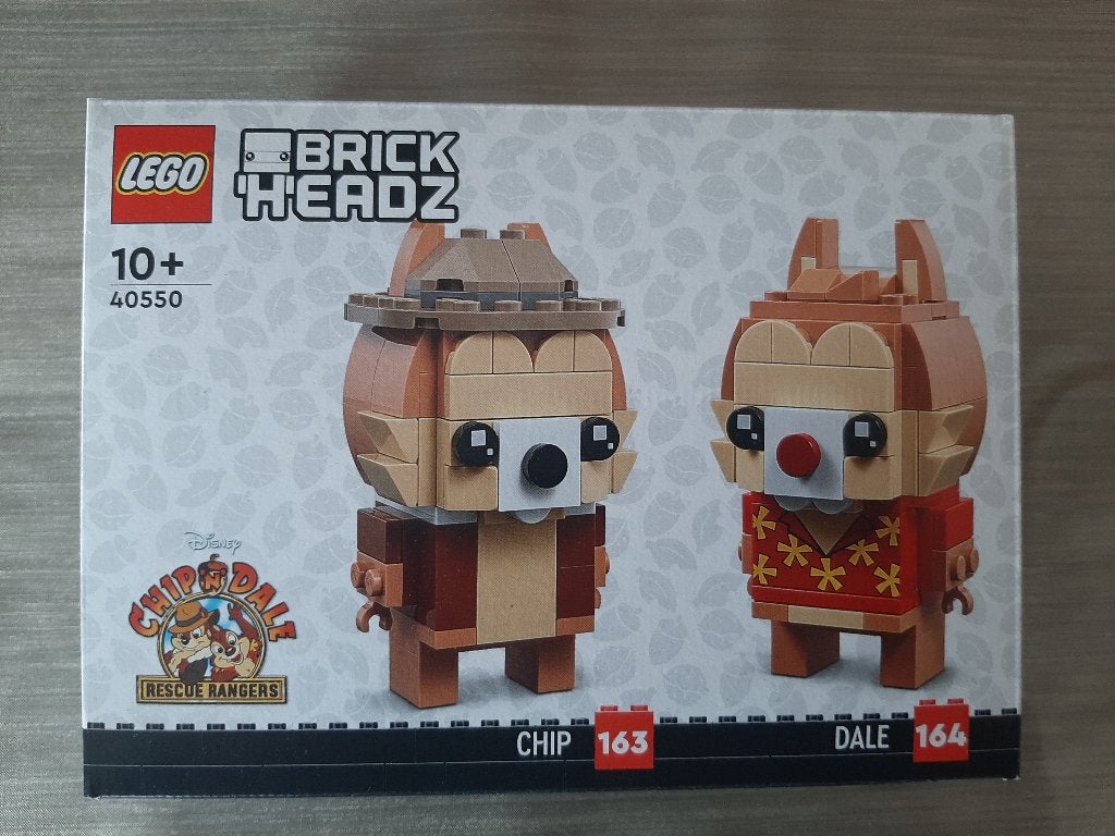 Lego Brickheadz 40550: Chip en Dale, BrickHeadz, Lego, Nieuw, Ophalen of Verzenden