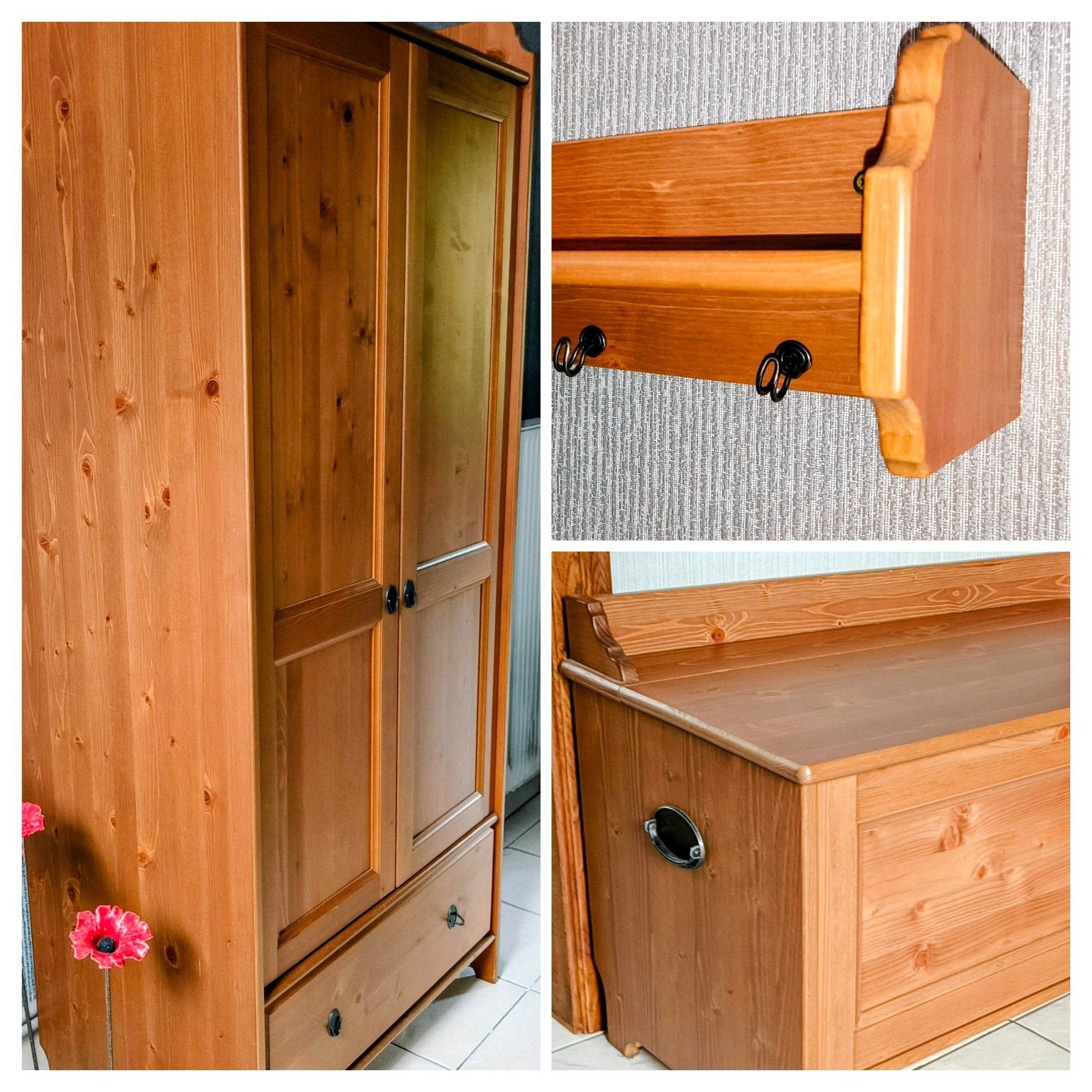Massieve kast, koffer en kapstok, Huis en Inrichting, Ophalen