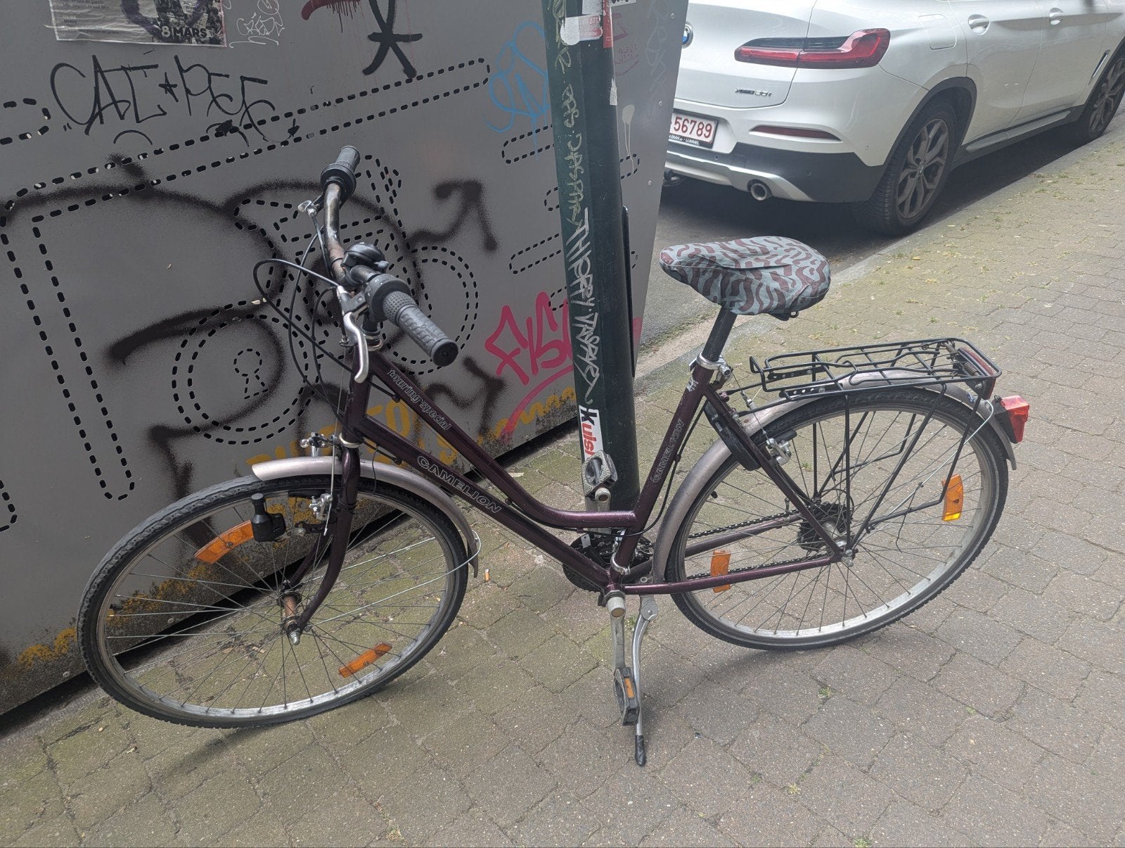 Vélo femme, Enlèvement, Vitesses