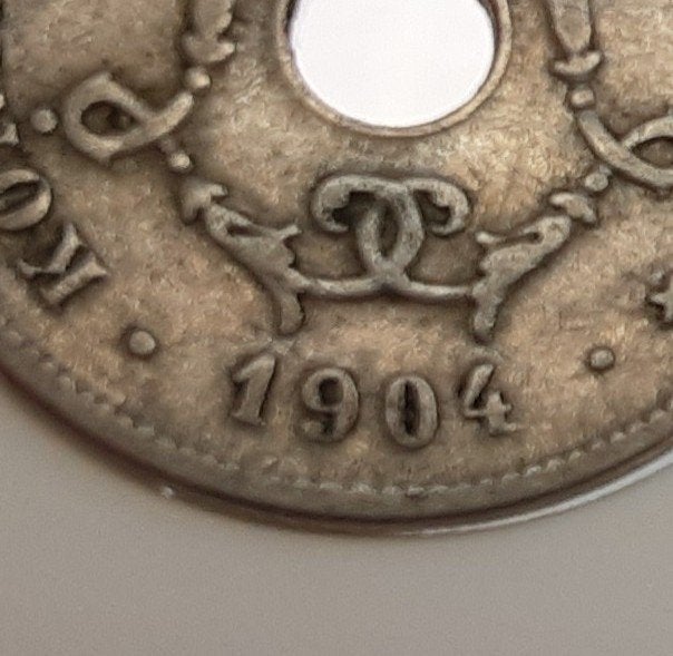 Belgique — 10 cents — 1904-NL. (Référence 137), Timbres & Monnaies, Enlèvement ou Envoi, Métal, Monnaie en vrac