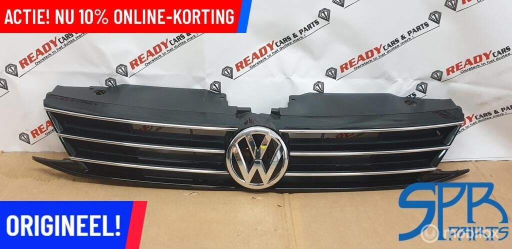 JETTA 5C GRILL Grille origineel NIEUW chroom LOGO 5C6853655K, Auto-onderdelen, Nieuw, Ophalen of Verzenden