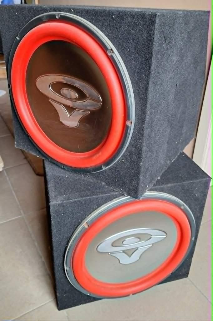 subwoofers cerwinvega vmax-15svc 1000watt, Autos : Divers, Haut-parleurs voiture, Enlèvement, Utilisé