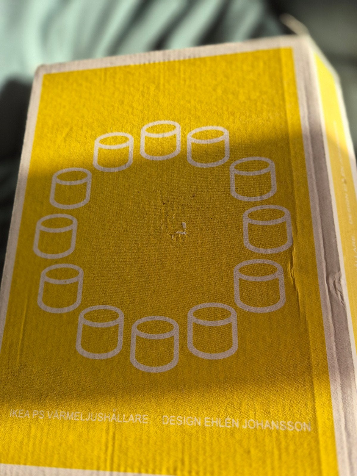 vintage Ikea kandelaar voor theelichten, Enlèvement