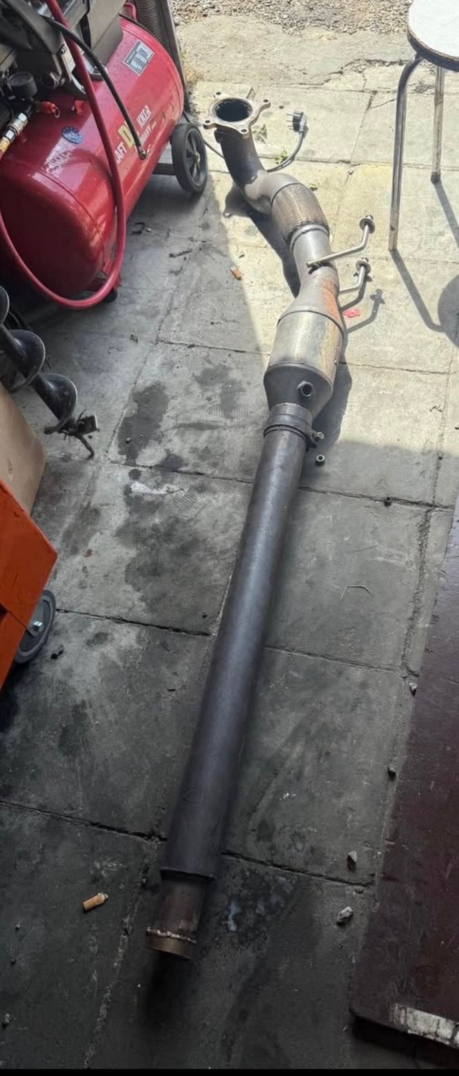 Downpipe golf 5 gti - golf 6 gti, Enlèvement