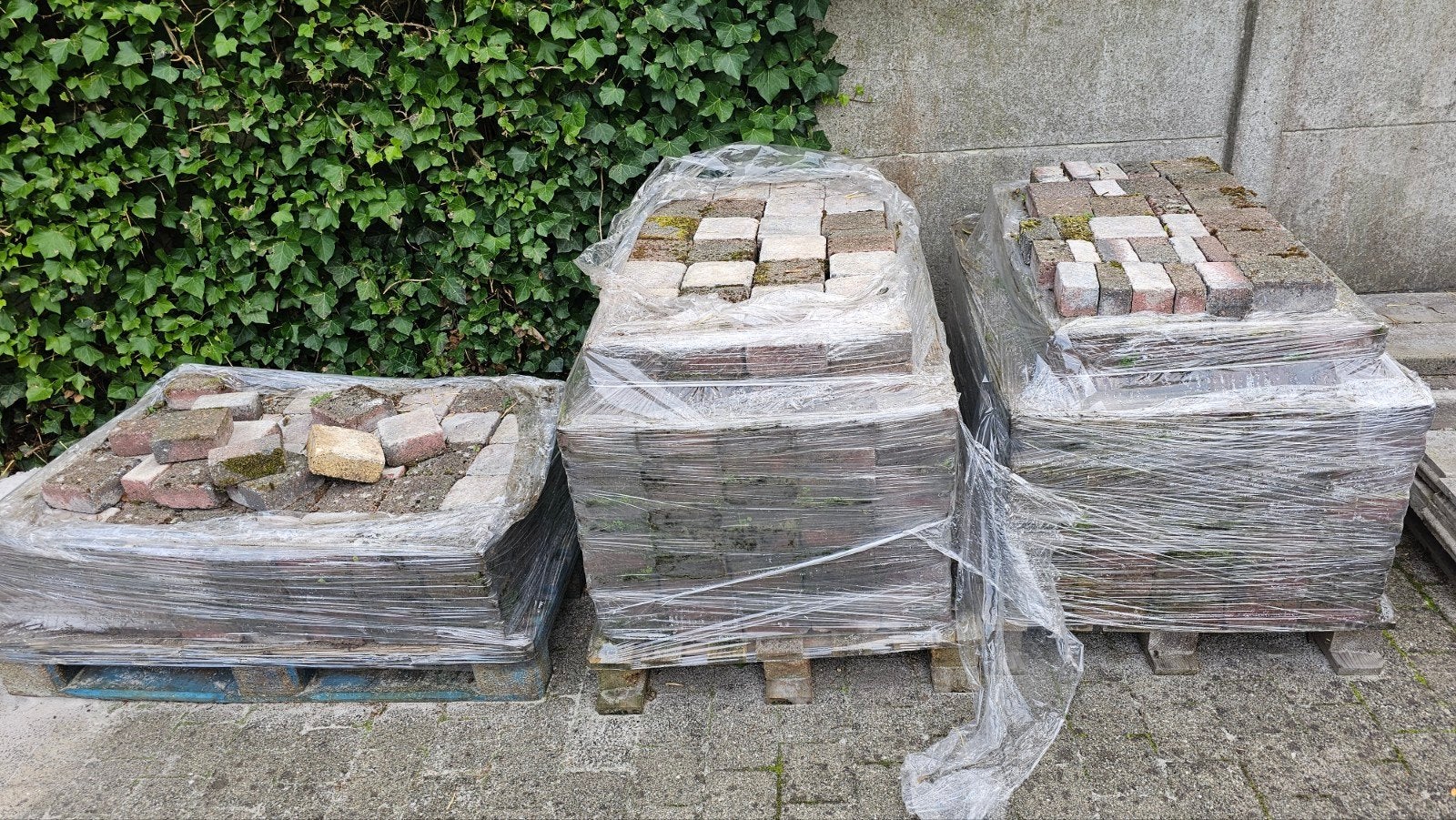 Terrasklinkers GRATIS, Ophalen