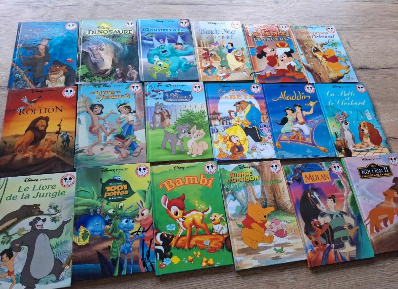 18 livres Disney, Ophalen of Verzenden