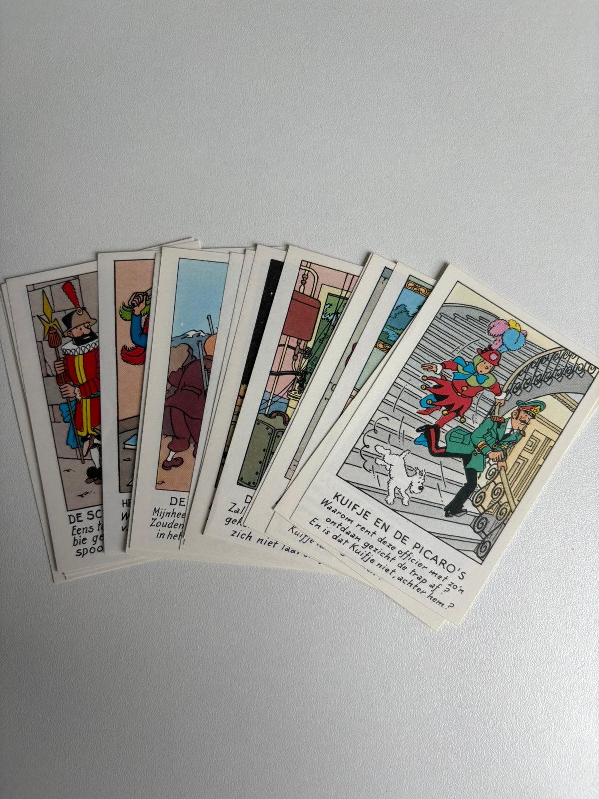 Gezocht Casterman plaatjes van Kuifje 1988, Envoi, Tintin, Neuf, Image, Affiche ou Autocollant