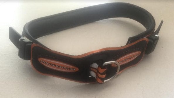 Collier orange XL chien '' Ergocomfort '' NEUF, Enlèvement ou Envoi, Lumineux, Neuf