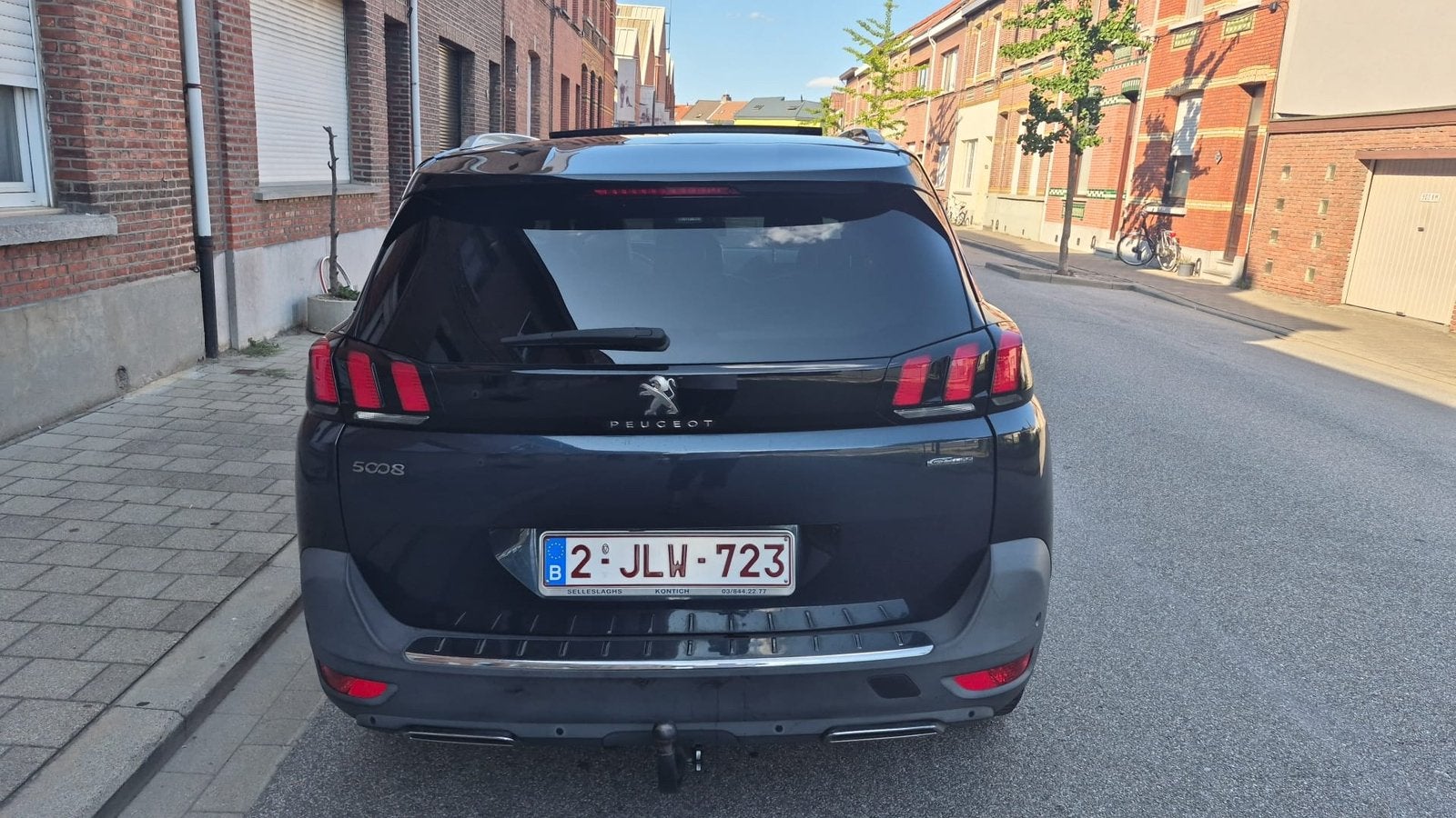 Peugeot 5008 1.6D GT-Line–2014–215.140 km–Gekeurd vr verkoop, Euro 5, Achat, Entreprise, 7 places