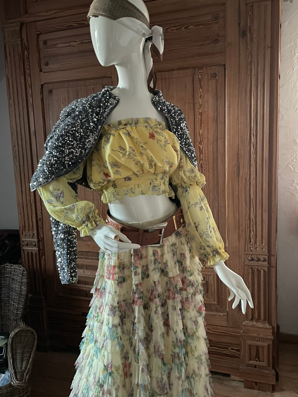Mannequin vitrine femme abstraite blanc brillant, Hobby & Loisirs créatifs, Couture & Fournitures, Enlèvement, Utilisé, Mannequin