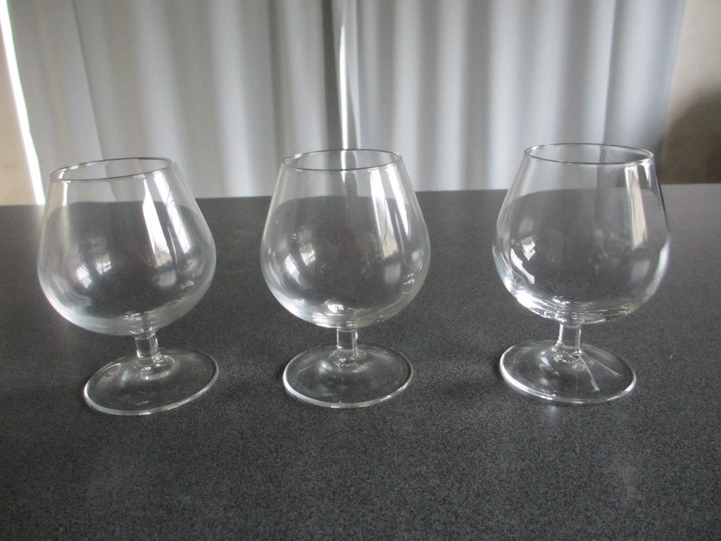 cognac glazen, Verzamelen, Glas en Drinkglazen, Ophalen, Zo goed als nieuw, Overige typen