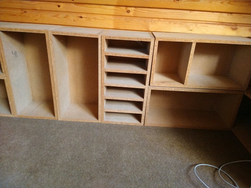 bakjes om wand te vormen, Ophalen, Overige materialen, Gebruikt, 50 tot 100 cm