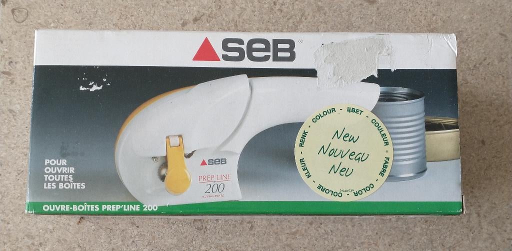 Ouvre-boîtes électrique SEB, Enlèvement, Neuf