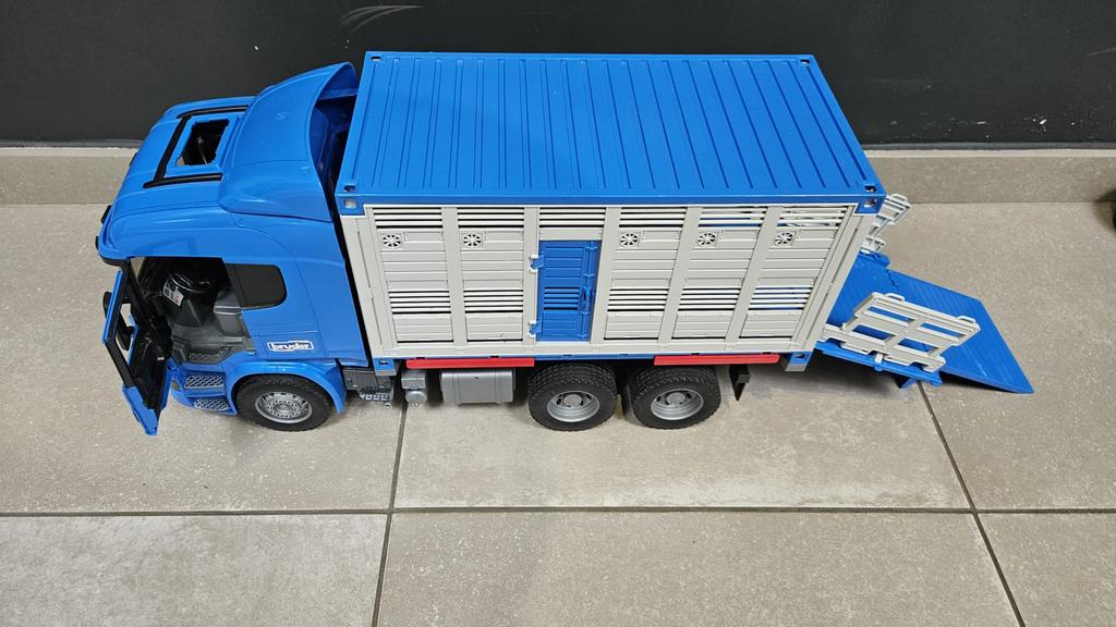 Bruder camion transport animaux, Ophalen, Gebruikt