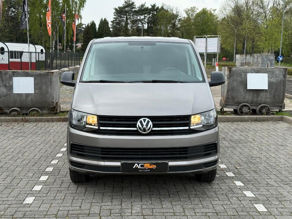 ✅VW T6 2.0TDi/Long/Airco/Garantie/Camera/Trekhaak/PDC/2017, Auto's, Voorwielaandrijving, Stof, Beige, 5 deurs