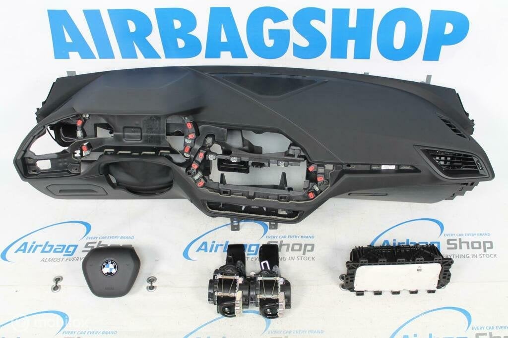 Airbag kit Tableau de bord noir couture gris BMW 2 serie F44, Enlèvement ou Envoi, Utilisé