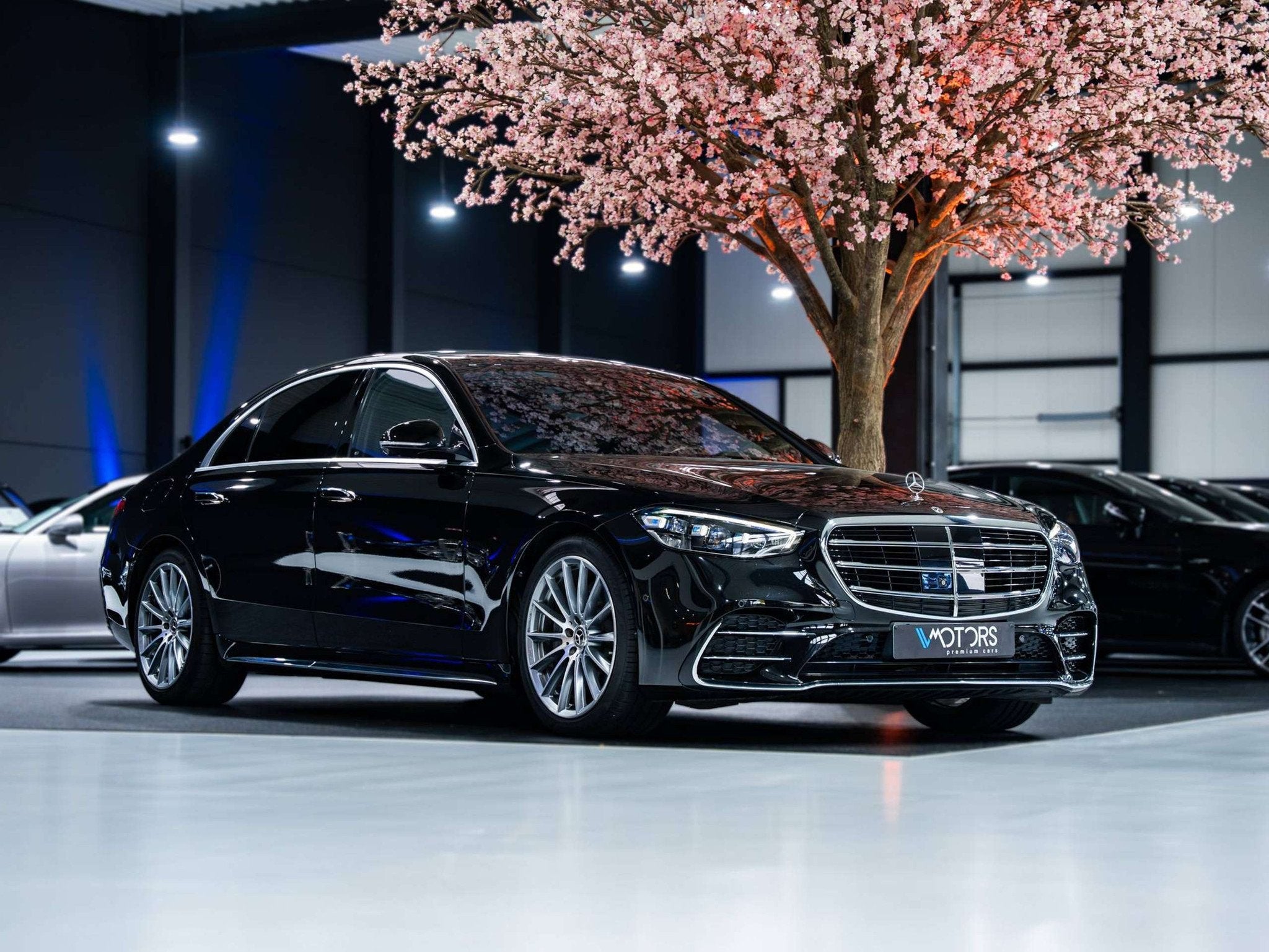 Mercedes-Benz S-Klasse 580 Long 580 4-Matic - Achterasbestur, Auto's, Automaat, 4 deurs, Gebruikt, Bi-Xenon koplampen