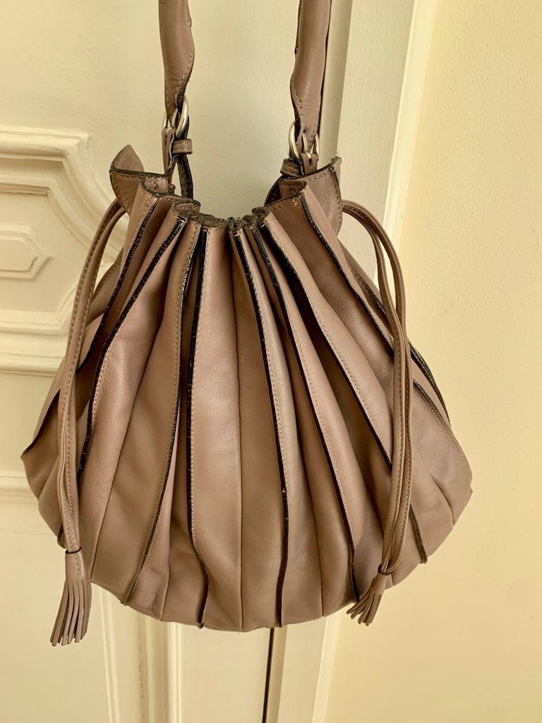 Sac à main cuir LUPO, Handtassen en Accessoires, Tassen | Damestassen, Ophalen, Handtas