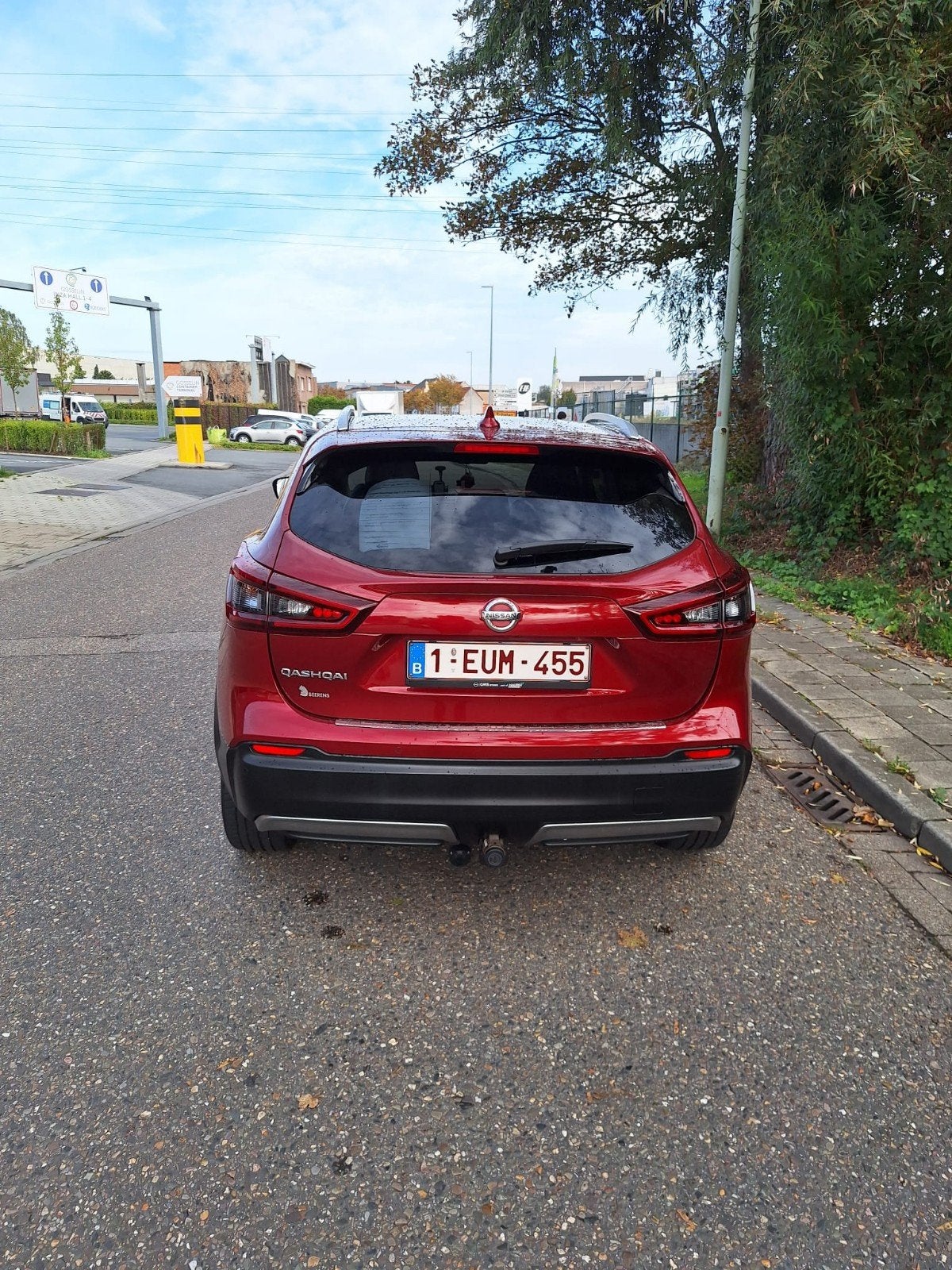 quashqai tekna dig t  1,3 my prem.2021 53000 km, Auto's, Automaat, 4 cilinders, Leder, Trekhaak