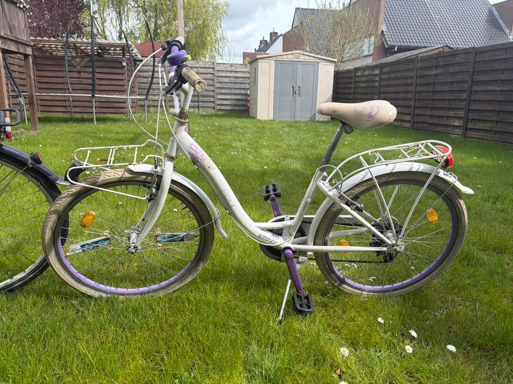 Meisjesfiets Fleur, Fietsen en Brommers, Ophalen, Gebruikt, Overige merken