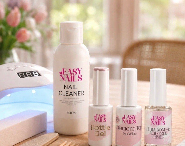 Starterset nieuw! -Gel - Biab- nagels-, Enlèvement ou Envoi, Neuf, Soins