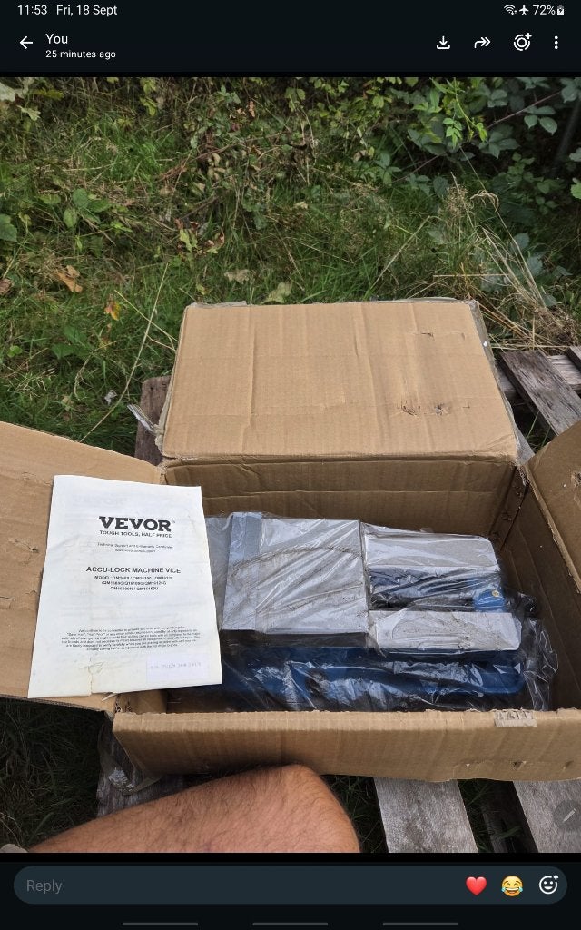 Pince de précision Vevor pour table de fraisage/perceuse, Bricolage & Construction, Enlèvement ou Envoi, Neuf, Foreuse sur colonne