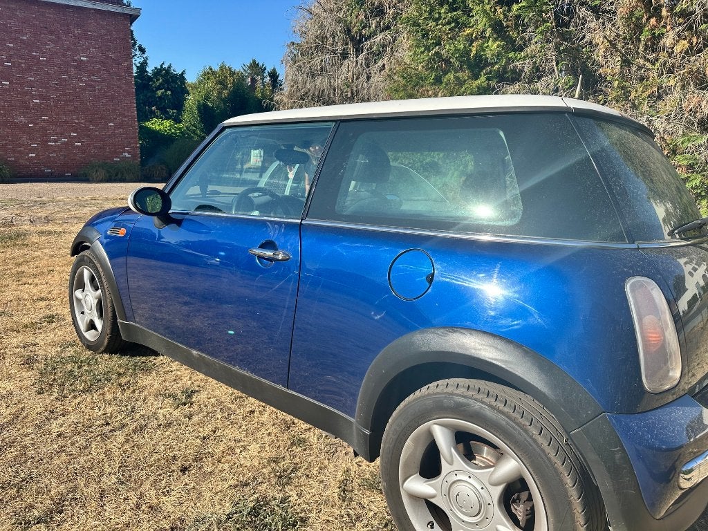 Mini Cooper - R53 - Schadewagen, Auto's, Mini, Voorwielaandrijving, Stof, Zwart, Handgeschakeld