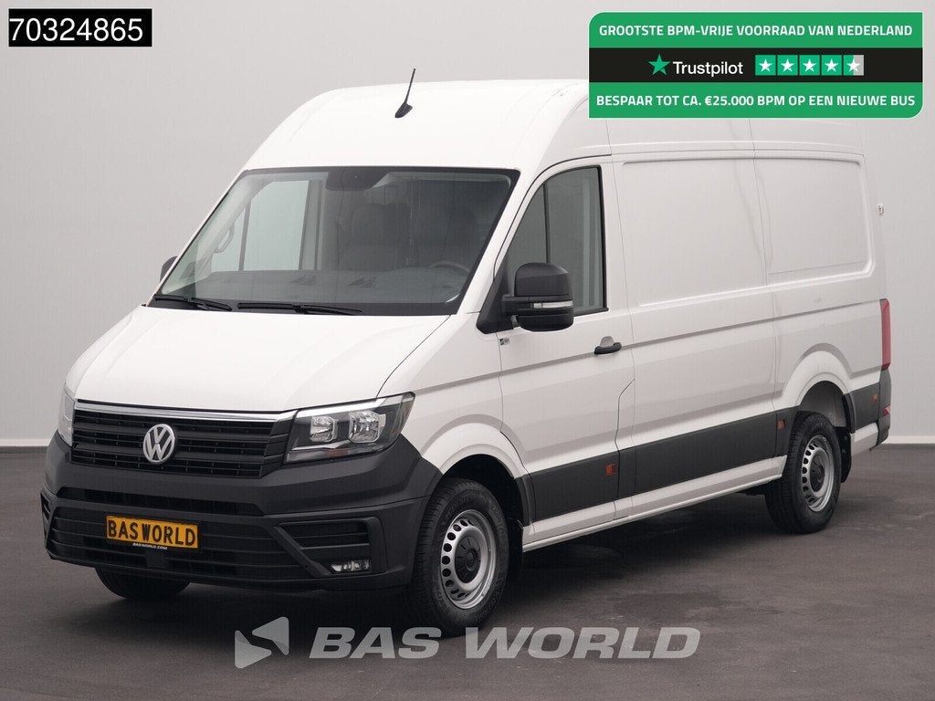Volkswagen Crafter 177pk 500KG Laadklep Automaat L3H3 Navi A, Auto's, Gebruikt, Euro 6, 4 cilinders, Volkswagen