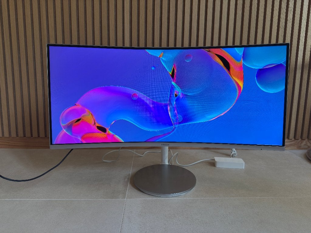 Samsung C34F791 34" curved ultrawide 3440x1440 100Hz, Ophalen, Gebruikt, 3 tot 5 ms, DisplayPort