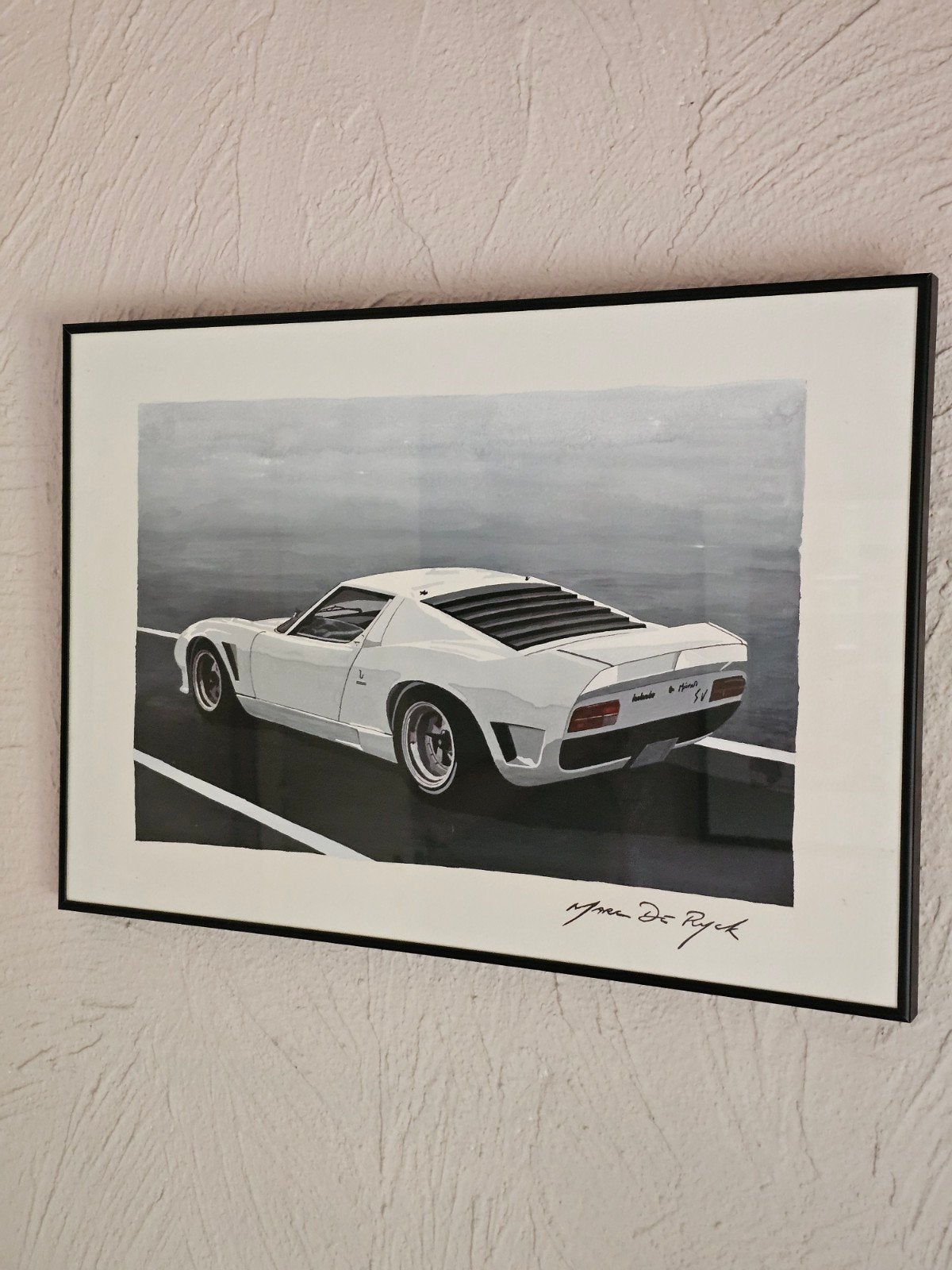 Lamborghini Miura SVJ conversion - Geneva autosalon 1981, Ophalen