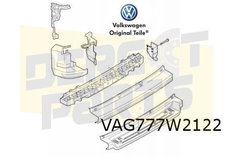 Volkswagen Crafter (9/16-) Achterbumperhoek Rechts buiten (9, -, -, Nieuw, Achter