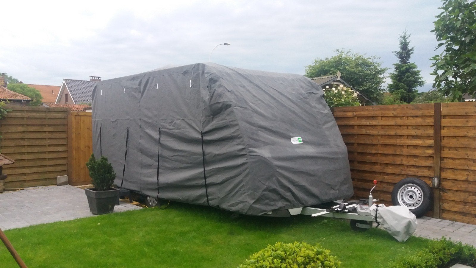 caravan hoes te koop voor winterstalling, Ophalen