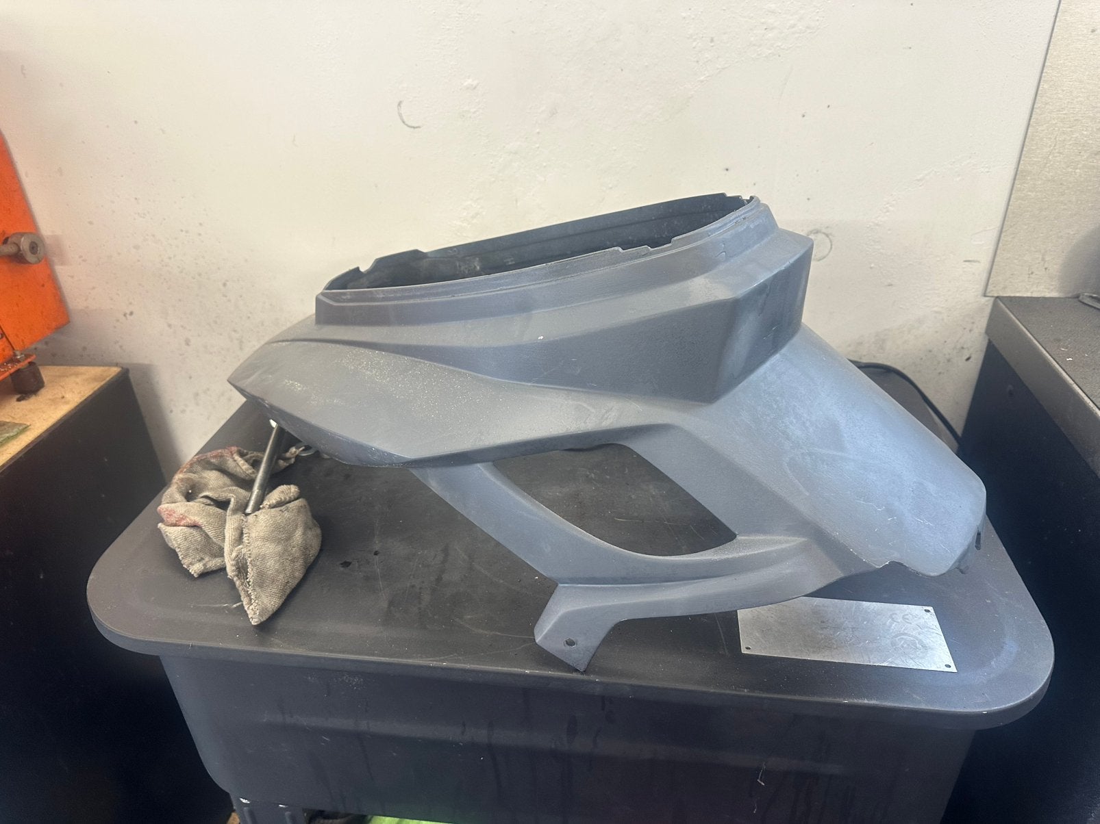Capot arrière BCD nettoyé MBK Booster, Enlèvement ou Envoi, Utilisé